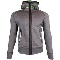 superdry gym tech ziphood mens tracksuit jacket in black