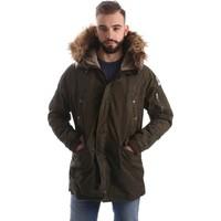 superdry m50011tnf1 giaccone man mens jacket in green