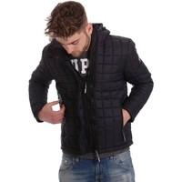 superdry m50000nnf1 down jacket man mens coat in black