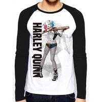 Suicide Squad - HQ Poster Unisex Small T-Shirt - White