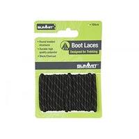 Summit 120cm Boot Laces Black