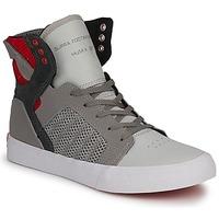 supra skytop kids girlss childrens shoes high top trainers in grey