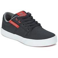 supra kids stacks ii vulc boyss childrens shoes trainers in black