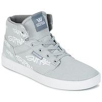 supra kids yorek high boyss childrens shoes high top trainers in grey