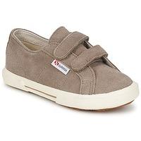 Superga 2950 boys\'s Children\'s Shoes (Trainers) in BEIGE