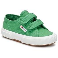 Superga 2750 STRAP boys\'s Children\'s Shoes (Trainers) in green