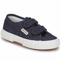 superga 2750 classic boyss childrens shoes trainers in blue
