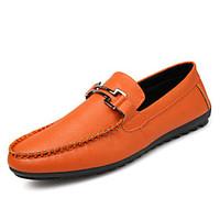 Summer New Pattern Leather Doug Shoe Male Casual Shoes Le Fu Male England Drive Shoe Leather Shoes Tide