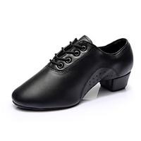 sun lisa mens black chunky heel latinsalsa dance shoes