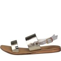 Superdry Womens Sandbar Double Strap Sandals Gold