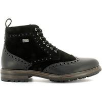 submariine london sml620007 ankle boots man mens mid boots in black