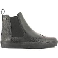 submariine london sml620004 ankle boots man mens mid boots in black