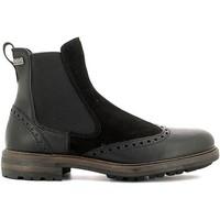 submariine london sml620006 ankle boots man mens mid boots in black