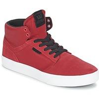 supra yorek hi mens shoes high top trainers in red