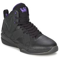 supra magazine mens shoes high top trainers in black