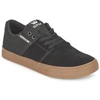 supra stacks vulc ii mens shoes trainers in black