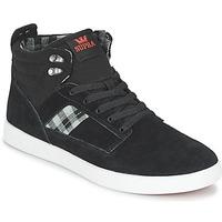 supra bandit mens shoes high top trainers in black