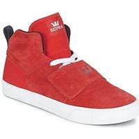 Supra ROCK men\'s Shoes (High-top Trainers) in red