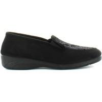 susimoda 6330 slippers women womens slip ons shoes in black