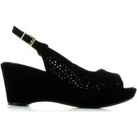 Susimoda 233195 Wedge sandals Women women\'s Sandals in black