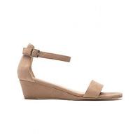 suede wedge sandal