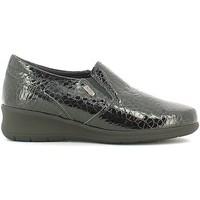 susimoda 9614 mocassins women womens loafers casual shoes in black