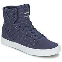 supra skytop d womens shoes high top trainers in blue