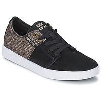 supra stacks ii womens shoes trainers in black