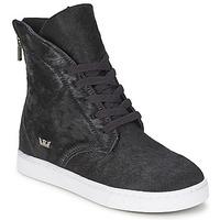 supra joplin nocturne womens shoes high top trainers in black