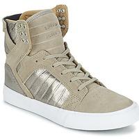 Supra WOMENS SKYTOP women\'s Shoes (High-top Trainers) in BEIGE