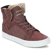 Supra SKYTOP women\'s Shoes (High-top Trainers) in red