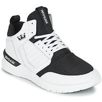 supra method womens shoes high top trainers in white