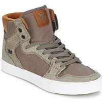 supra vaider womens shoes high top trainers in brown