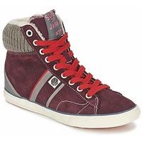 Superdry HAMMER HIGH women\'s Shoes (High-top Trainers) in red