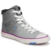 superdry super series high womens shoes high top trainers in grey