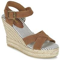 Superdry ISABELLA ESPADRILLE WEDGE SHOE women\'s Sandals in brown