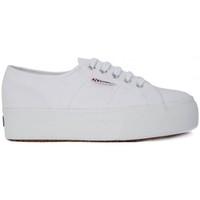 Superga White UP And Down women\'s Shoes (Trainers) in multicolour
