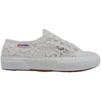 superga 2750 macramew womens shoes trainers in white