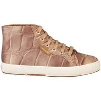 Superga S009Y20_2095_625_GOLDENBEIGE women\'s Shoes (High-top Trainers) in brown