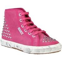 Superga S007AU0_2095_032_FUXIA women\'s Shoes (High-top Trainers) in pink