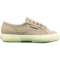 Superga 2750-TyeDyeLurex women\'s Shoes in BEIGE