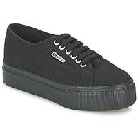 superga 2791 cotew linea womens shoes trainers in black