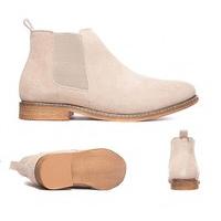 Suede Resin Chelsea Boot