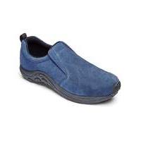 Suede Slip On Shoe Standard Fit