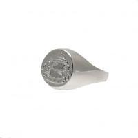 sunderland afc silver plated crest ring large