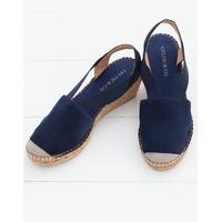 Suede Wedge Espadrilles