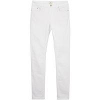 Super Slim White Denim Jeans - White