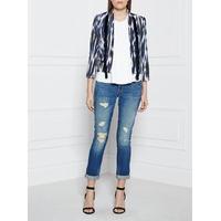 Supertrash Johnny Printed Tassel Blazer