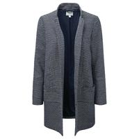 Summer Jacquard Coat (NAVY IVORY / 16)
