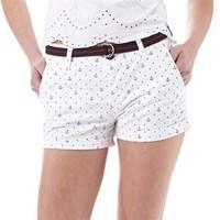 superdry womens printed boy shorts opticnavy anchor